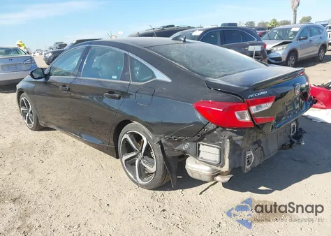 2021 Honda Accord Sport из США, поврежденный, VIN 1HGCV1F30MA085199